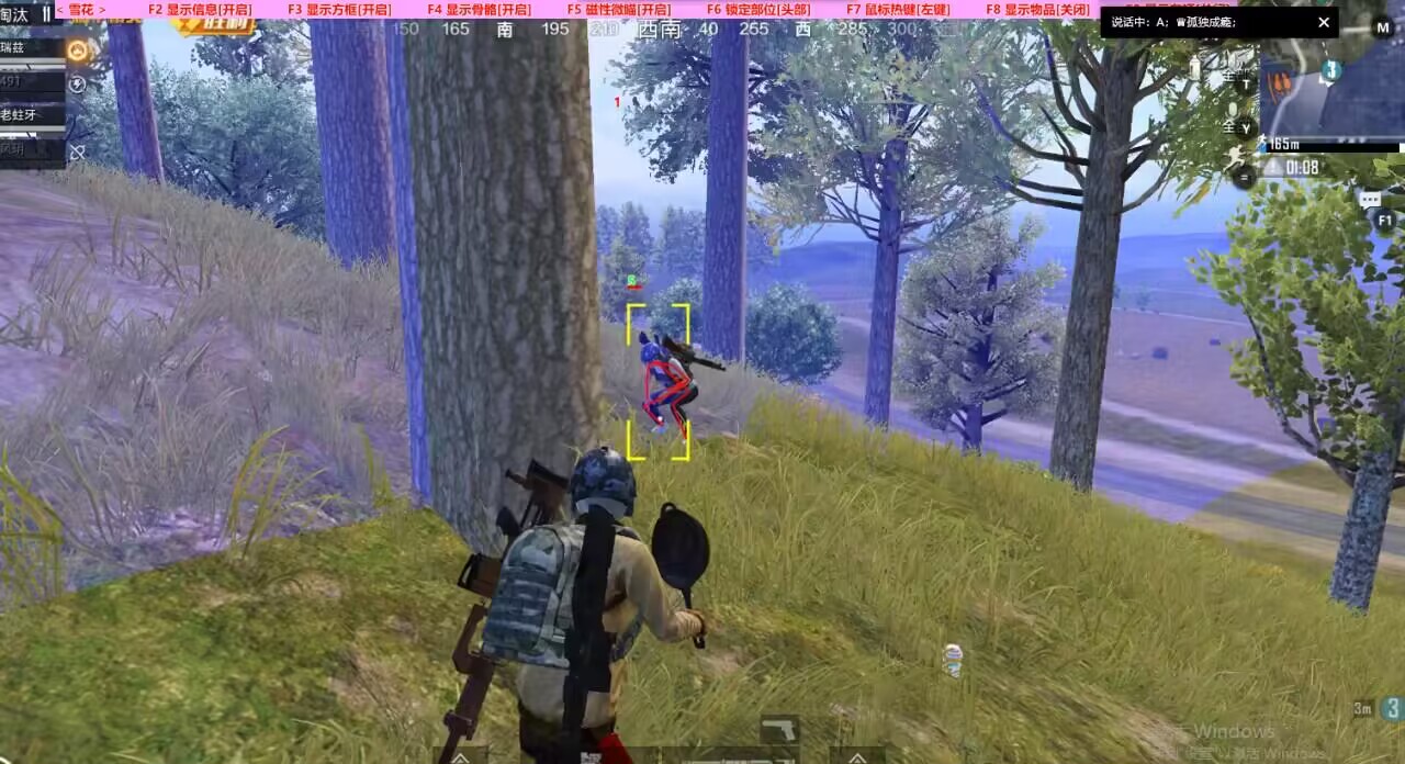 和平精英《天之蓝》辅助